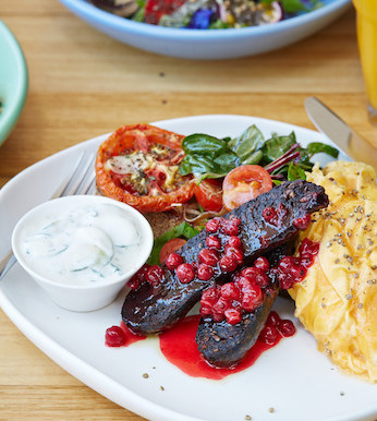 3BD Black sausage Brisbane brekkie