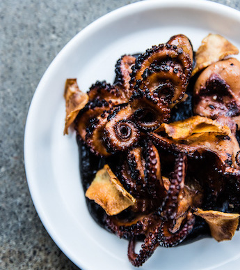 Octopus Rosebery dinner_NikkiTo