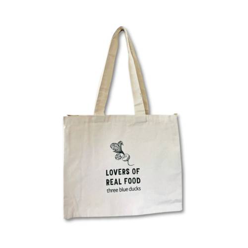 Three Blue Ducks Tote Bag