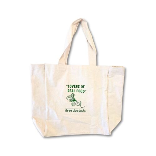 Three Blue Ducks organic tote bag