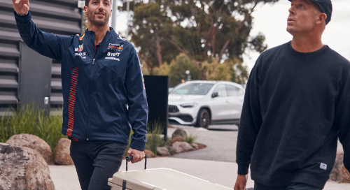 Mick Fanning and Daniel Ricciardo