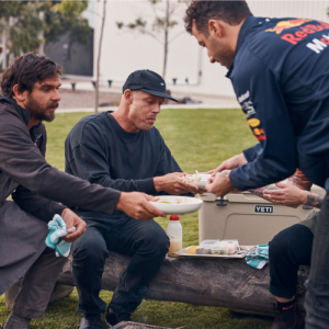 Mick Fanning and Daniel Ricciardo