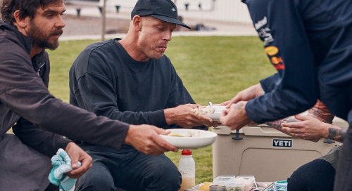 Mick Fanning and Daniel Ricciardo