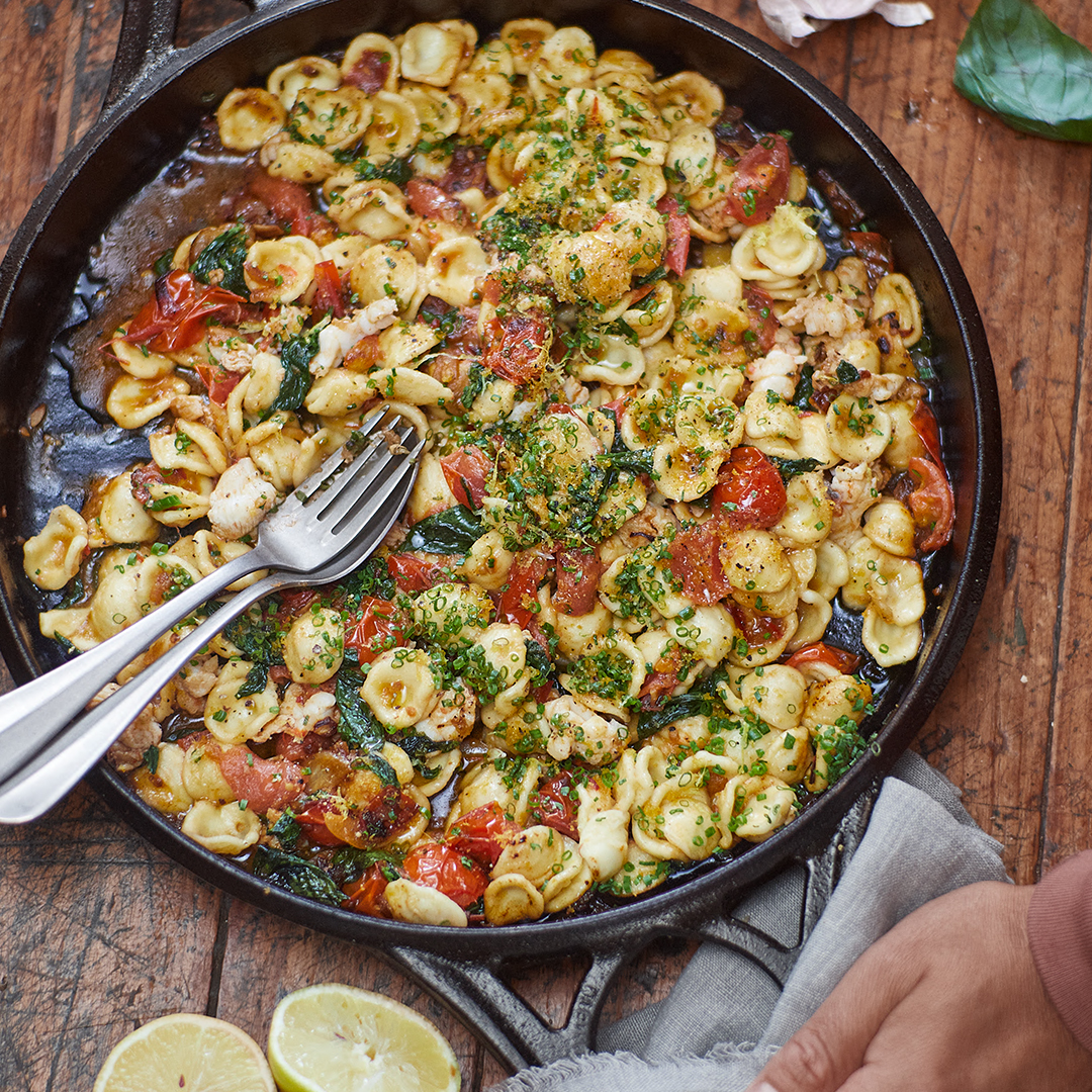 Lobster Orecchiette Pasta Recipe