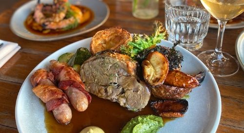 Sunday Roast dinner at Three Blue Ducks!