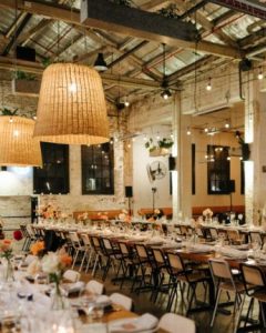 Weddings and events at Three Blue Ducks restaurant in Rosebery Sydney