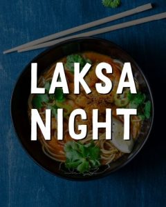 Laksa Night at Three Blue Ducks Asian restaurant in Bellingen