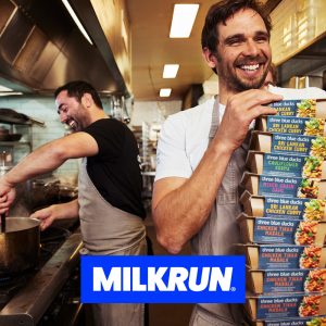 Three Blue Ducks ready-made meals stocked on Milkrun