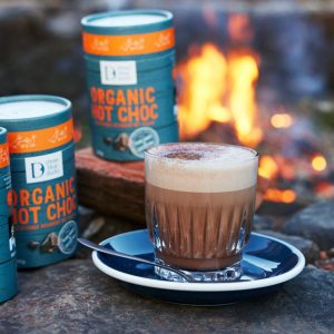 Three Blue Ducks Organic Hot Choc Lifestyle Image