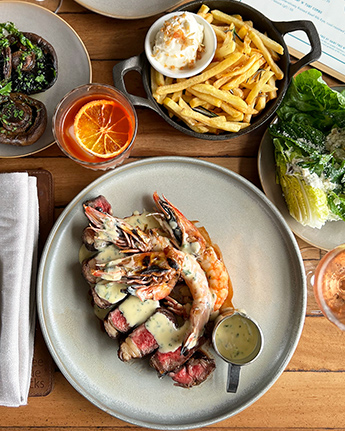 Surf N Turf Night at Three Blue Ducks Byron Bay