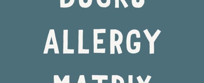 Ducks Byron Allergy Matrix