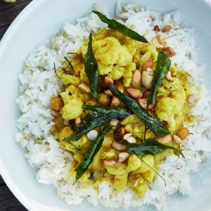 Three Blue Ducks Cauliflower Korma frozen meal