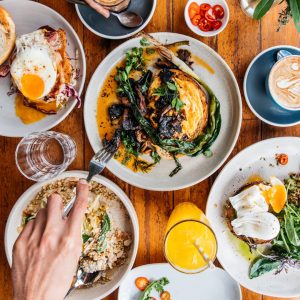 Three Blue Ducks Bellingen breakfast offer