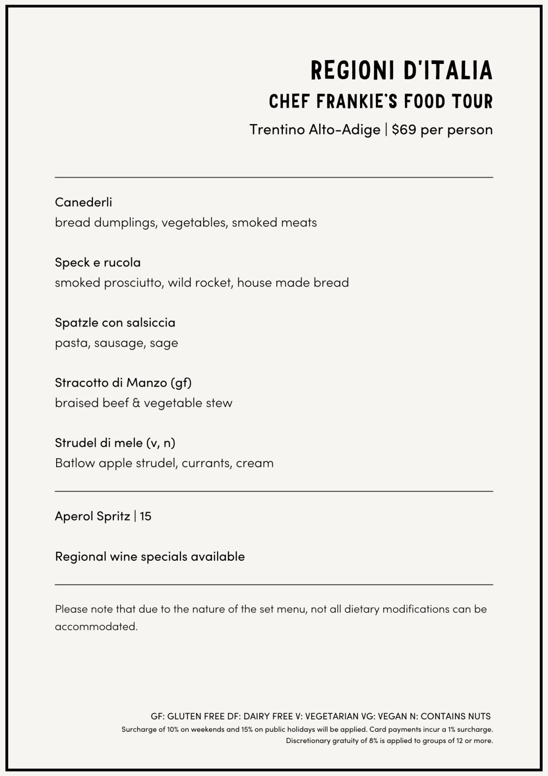 August-Trentino Alto-Adige
