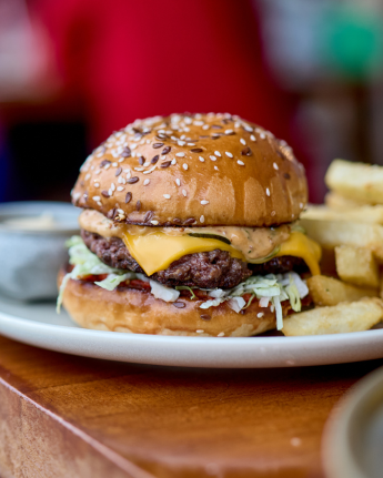 Lunch break menu tile